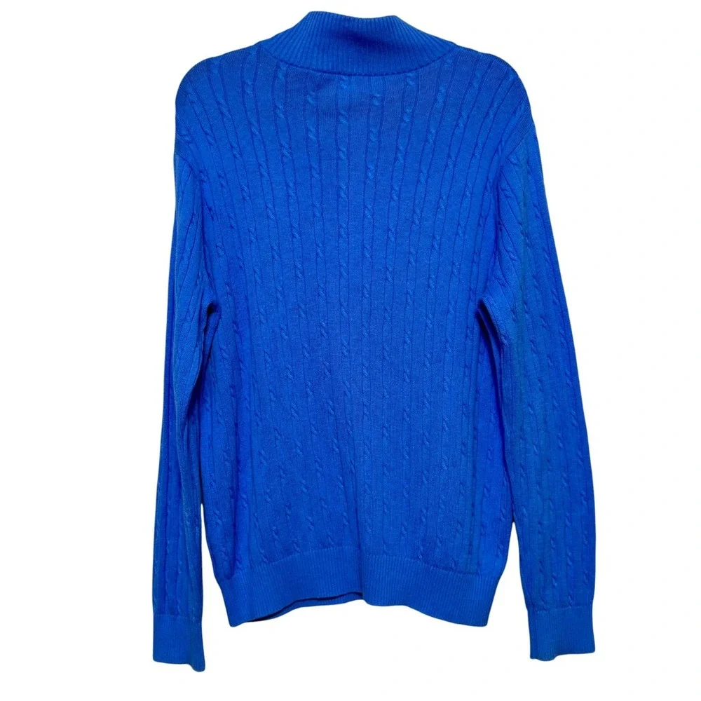Pell & Co Old Money Cable Knit‎ Cashmere Blend Sweater Mens XL Fisherman Preppy